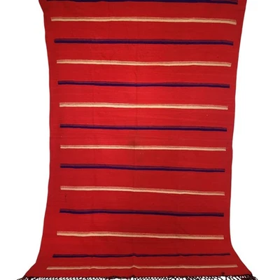 Vintage Moroccan Treasure Handwoven Berber Wool Rug 40+ Years Timeless Artistry - Image 1 of 4