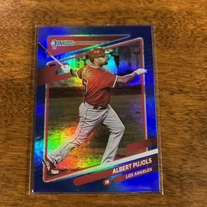Albert Pujols Blue Stars Vintage Stock 2021 Donruss Baseball Card #70 Angels A68 - Picture 1 of 2