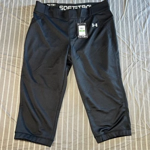 Under Armour Pantaloni Softball Donna L Cropped Court Recortado Nuovi con etichette - Foto 1 di 6