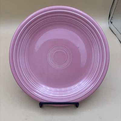 Plato de postre ensalada vintage Homer Laughlin Fiesta Ware 7,25 rosa 1995 Foto 1 de 4