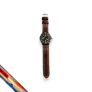 Sinn 857 UTC Men's Wristwatch Black Dial 43mm Automatic SW330-1 Watch Brown JP - Picture 1 of 5