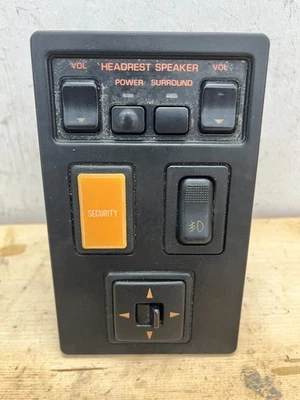 88-91 MAZDA RX7 FC3S Espelho OEM Encosto de Cabeça Alto-falante Luz de Neblina Interruptor Painel Moldura - Imagem 1 de 4