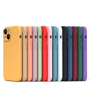 Funda para iPhone 17 16 15 14 13 Pro Max 12 11 Plus 8 SE Funda Silicona Antigolpes - Imagen 1 de 43