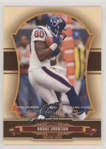 Donruss Classics Timeless Tributes 2007 bronce/100 Andre Johnson #39 patio - Imagen 1 de 3