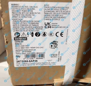 1PCS NEW Siemens Contactor 3RT5066-6AP36 - Picture 1 of 2