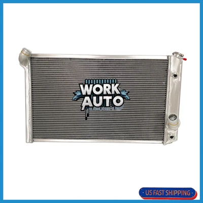 Radiador de aluminio compatible con Chevrolet Corvette 1974 1973-1976 5,7 L 7,4 L HPR5 AT&MT Foto 1 de 4