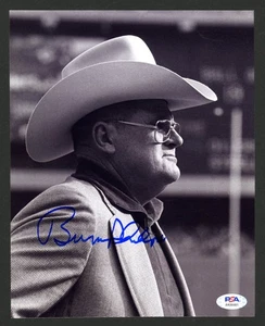 Bum Phillips SIGNED 8x10 Photo Coach Houston Oilers PSA/DNA AUTOGRAPHED Saints - Picture 1 of 1