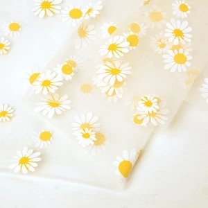 Flower Floral Lace Fabric Embroidery Mesh for Wedding Bridal Dress DIY Crafts - Afbeelding 1 van 9