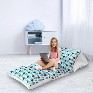 Pillow Bed Floor Lounger Cushion Cover for Kids, Perfect for for Reading Playing - Picture 1 of 3