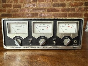 Micronta 3 range power/modulator SWR tester 21-522. Untested. - Zdjęcie 1 z 11