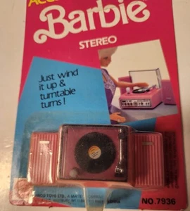 Barbie Accents Estéreo 1989 Nuevo en Caja Mattel No. 7936 - Imagen 1 de 3