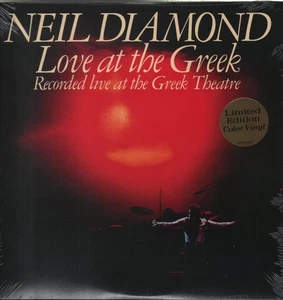 Neil Diamond Love At the Greek LP vinyl Canada Ume 2020 limited edition 2 EX-/EX - Picture 1 of 3