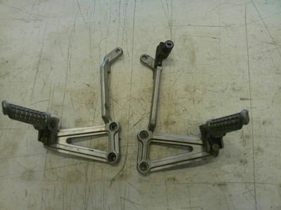 1995-2007 Kawasaki ninja 250 EX250F rear back left right passenger foot peg set - Image 1 of 4