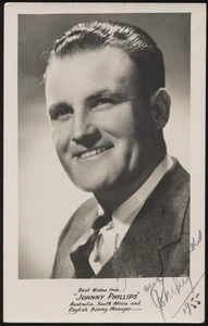 Firmado - 'Johnny Phillips Boxing Manager' (1955) - Foto de Boxeo - Imagen 1 de 1