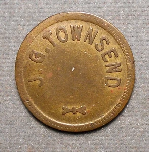 (Georgetown, DE), J.G. Townsend   5. Brass, 22mm - Picture 1 of 2