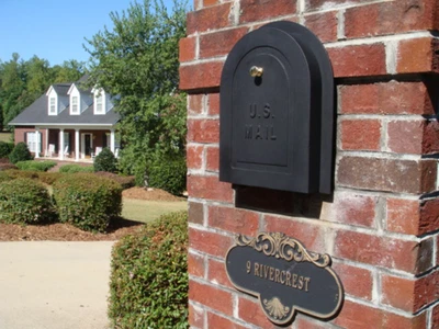 Better Box Buzones Jumbo Ladrillo Buzón Puerta Aluminio Fundido Repuesto Foto 1 de 4