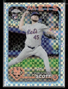 2024 Topps Chrome Update #USC161 Christian Scott X-Fractors - Picture 1 of 2