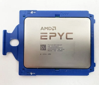 AMD PS7251BFV8SAF EPYC 7251 8C 2.1GHZ 32MB L3 CACHE vt - Image 1 of 2