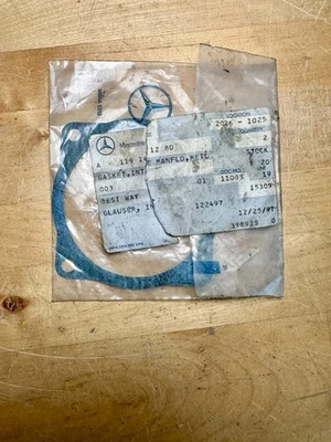 节气门外壳 垫片 原始设备制造商 梅赛德斯-奔驰 全新 1191411280 — 第 1/2 张图片