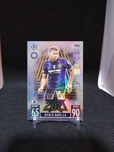 2022-23 Topps Match Attax UEFA Extra -Nicolo Barella -Stars Of 2021 Insert #STA8 - Picture 1 of 2