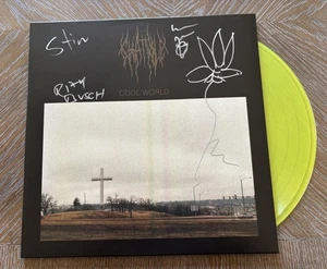 CHAT PILE COOL WORLD SIGNED VINYL LP Schallplatte Autogramm ChatPile *FULL BAND* - Bild 1 von 1