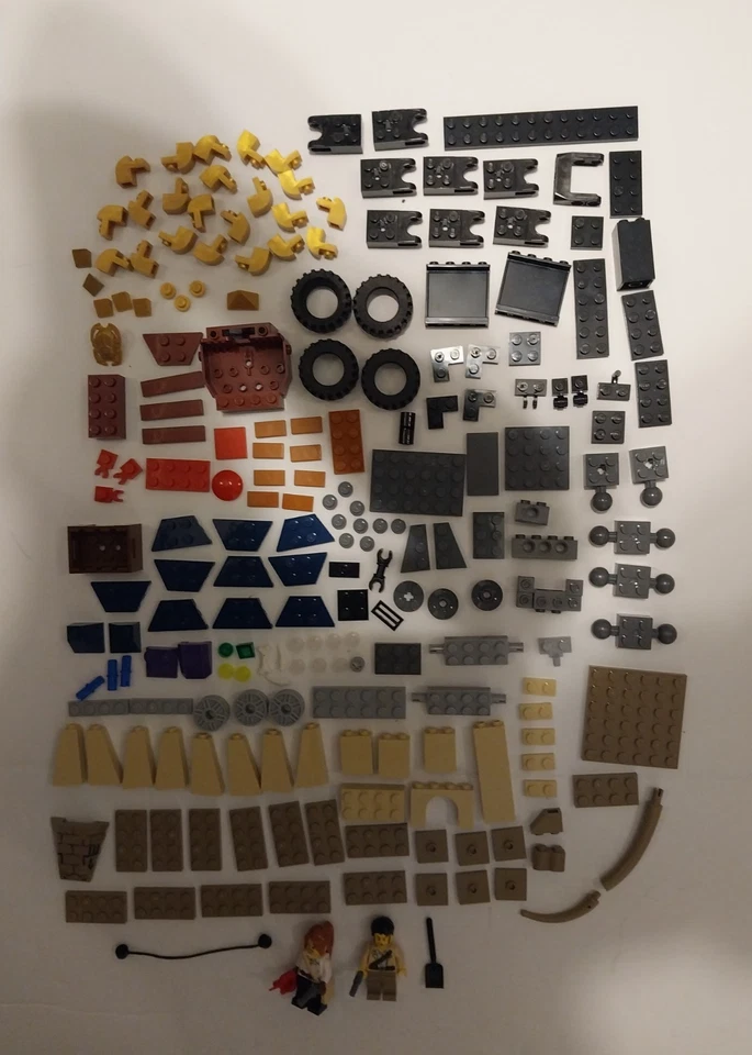 Lego 7325 Pharaoh’s Quest Jake Helena Minifigure Lot - Image 1 of 4