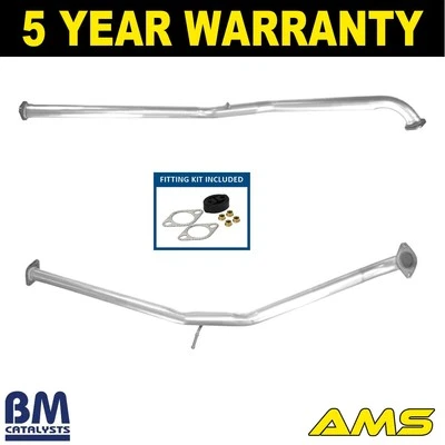 Tubulação de escape traseira BM + kit de encaixe compatível com Kia Rio 2005-2010 1.5 CRDi 287001G510 - Imagem 1 de 4