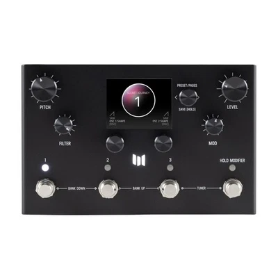 Pedal sintetizador polifônico Meris edição limitada Enzo X - preto fosco - Imagem 1 de 4