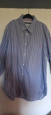 French Connection Men's Long Sleeve Stripped Shirt XL - Image 1 of 4