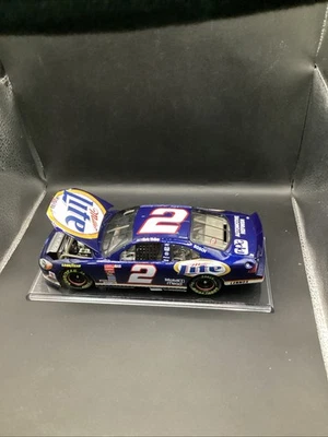 RCCA #2 Rusty Wallace Miller Lite 2001 Taurus Clear Window Bank 1:24 Scale Car - Image 1 of 4