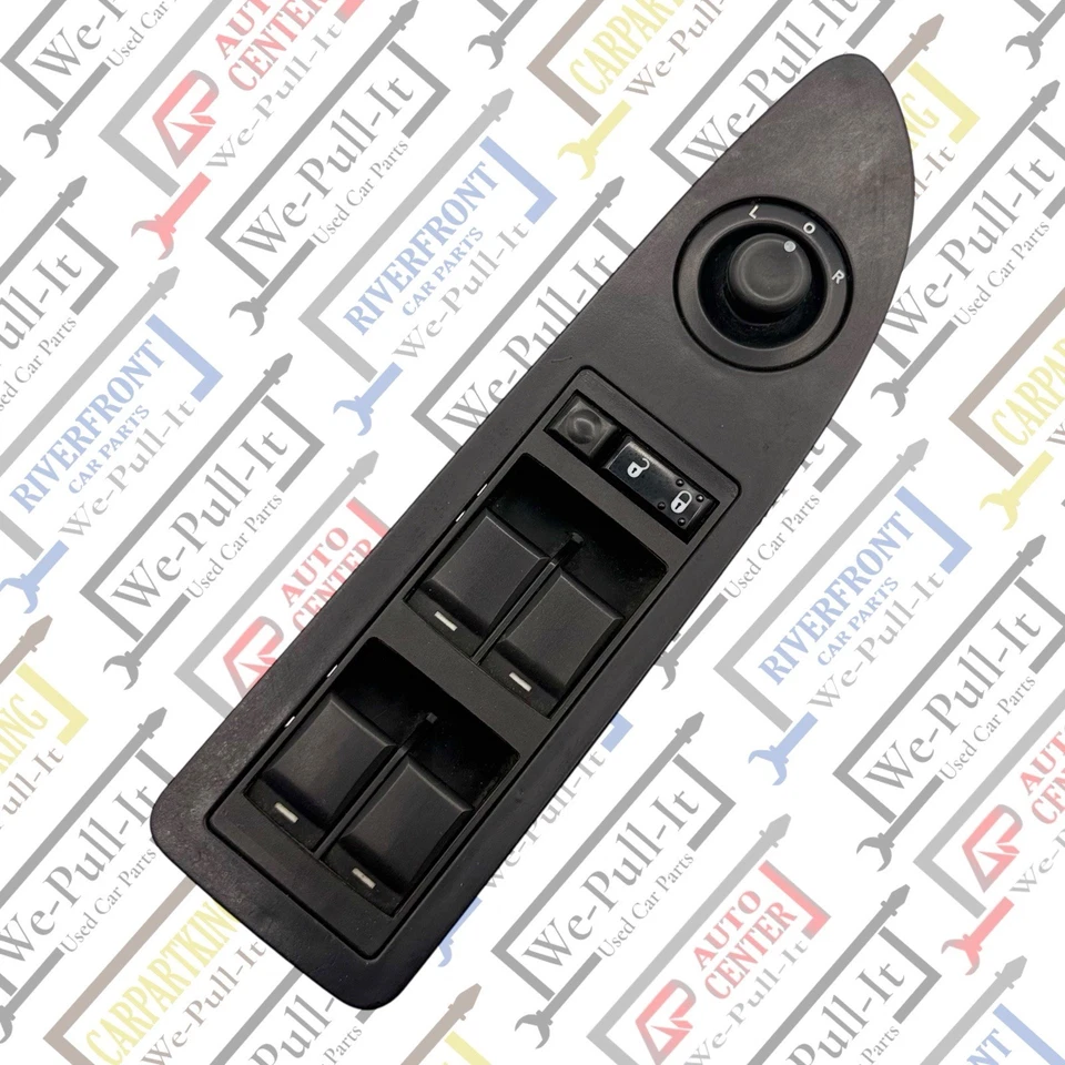 Interruptor de ventana del conductor izquierdo Dodge Charger Chrysler 200 2011-2014 7 pines probado OEM Foto 1 de 4