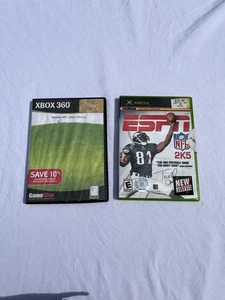 Xbox 360 Madden NFL 2009 y Xbox Live ESPN NFL 2k5 - Imagen 1 de 6
