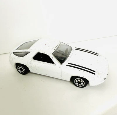 De colección 1980 Yatming White Porche 928 1/64 Diecast/Plástico Escala 1/64 P-928 Foto 1 de 4