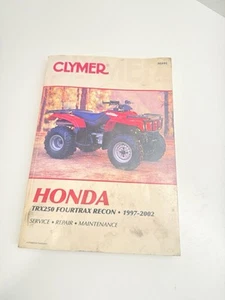 1997-2002 Honda TRX250 Recon Recon ES Repair Service Workshop Shop Manual M446 - Foto 1 di 10