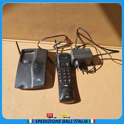 TELEFONO CORDLESS FISSO RARO IN SIP TELECOM PER ANZIANI VINTAGE CASA UFFICIO OK - Immagine 1 di 4