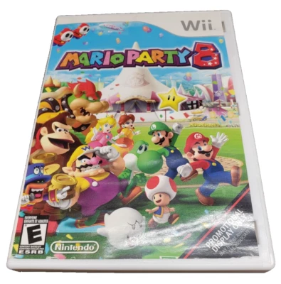 🔴Mario Party 8 (Nintendo Wii, 2006) Case & Game Only Promotional Display Case - Image 1 of 4