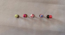 Acrylic Spike Lip Labret Monroe Tragus Stud Lot of 5: 16g 5/16" Stainless Steel