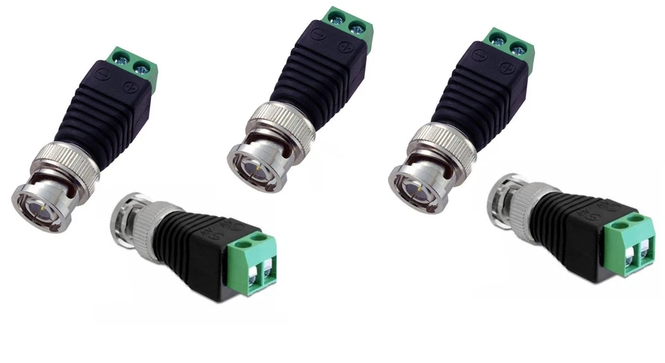 Connettori Bnc Morsetto Rapido Maschio A Vite Telecamere Videosorveglianza Hsb - Immagine 1 di 1