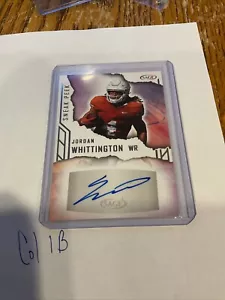 2023 JORDAN WHITTINGTON-SAGE COLLECTIBLES-SNEAK PEAK AUTOGRAPH - Picture 1 of 5