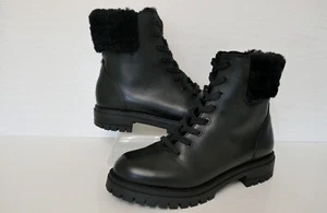 BOTINES DUNE, LONDRES "PERRINN" CUERO NEGRO IMITACIÓN PUÑO DE JERLING CON CORDONES UK 5 - Imagen 1 de 15