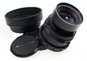 MAMIYA-SEKOR CAMERA LENS 4.5/180 RB67 f=180mm CAPS HOOD - Picture 1 of 7