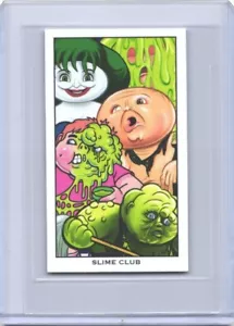 SSFC Lonchera Sobras GPK Parodia Ataúd Uñas ~ TARJETA PERSECUCIÓN SSP ~ Slime Club - Imagen 1 de 2