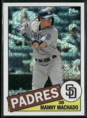 2020 Topps #85C-32 Manny Machado 1985 Topps Chrome Silver Pack Promotion - Image 1 of 2