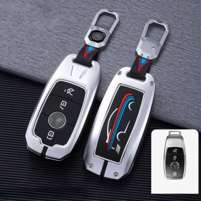 Zin alloy Remote Key Case Fob Holder Cover Case For Mercedes Benz E C SClass AMG Foto 1 de 4