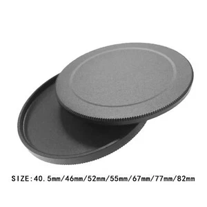 2 Pieces Metal Screw in Lens Filter Stack Caps Protector Case Front Rear Case - Picture 1 of 34