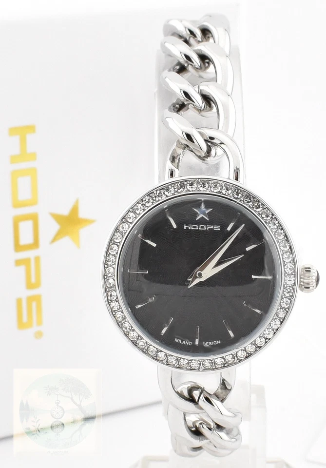 Orologio Da Polso Donna Hoops Freedom Gold Solo Tempo 30mm 2645L-S01 Acciaio