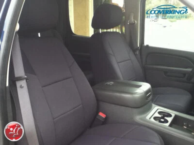 Coverking Neosupreme Custom Tailored Front & Rear Seat Covers for Dodge Ram - Image 1 of 4