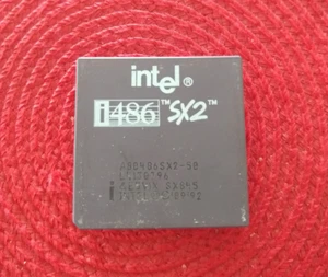 ✅ Procesador Intel 486SX2-50 SX845 80486SX2-50 i486 Socket 3 CPU Raro Coleccionable - Imagen 1 de 2