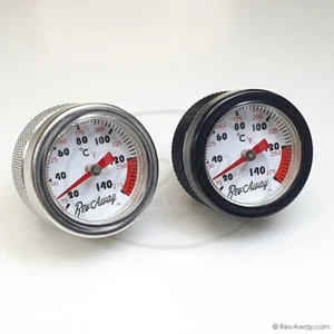 Triumph Oil Thermometer Temp Gauge Cap Bonneville T100 T120 Celsius Fahrenheit - Bild 1 von 9