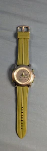BUREI S-9368M Analog-Digital Watch Green Silicone Band Japan Movement html Copy - Picture 1 of 2